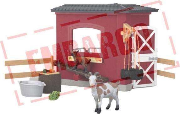 Actual product image Schleich Goat stable
