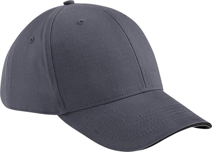 Actual product image Beechfield Athleisure baseball cap cotton (2 pieces pack) (One size)