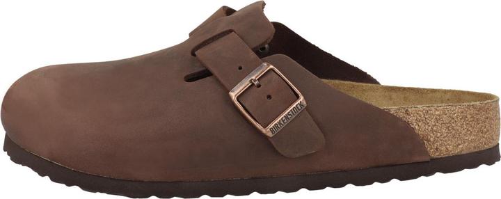 Actual product image Birkenstock Boston SFB oiled natural leather soft footbed normal - 64069 (41)