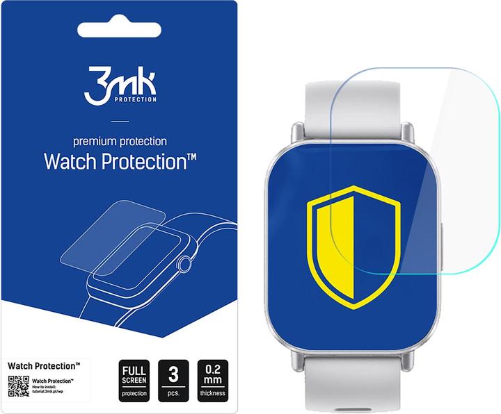 3MK Protezione dell'orologio Vetro ibrido FlexibleGlass su Xiaomi Redmi Watch 5 Active