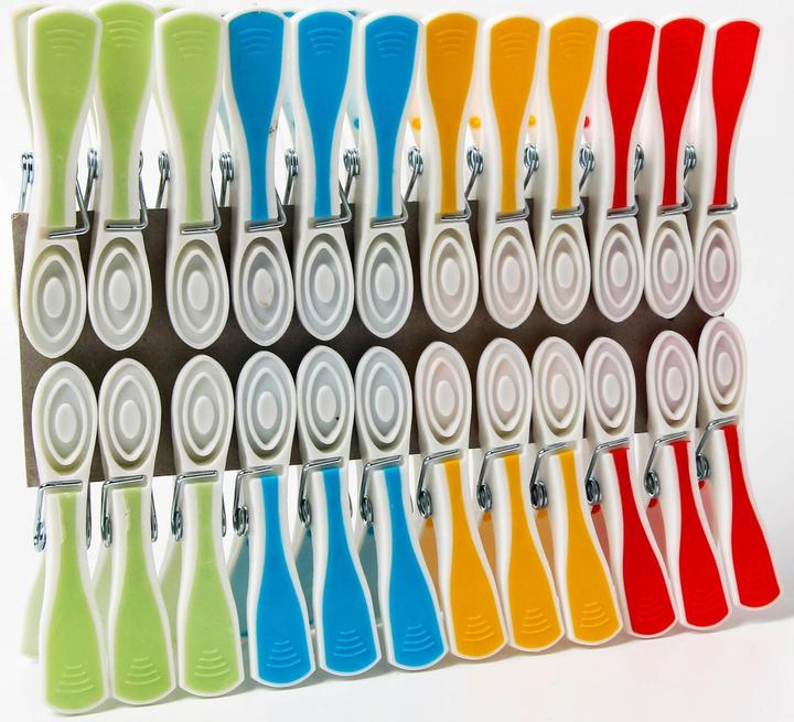 Actual product image FTM Clothespins 24 pieces, Multicolor