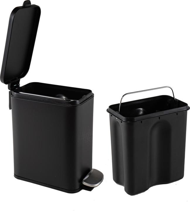 Produktbild HTI-Living Pedalmülleimer Modern 5 Liter Schwarz (5 l)