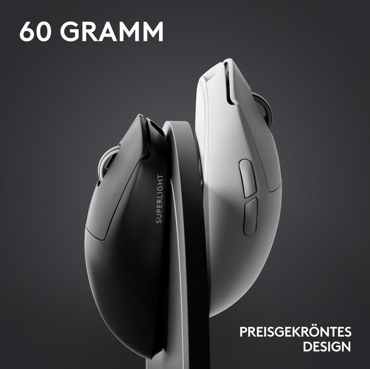 Produktbild Logitech G Pro X Superlight 2 (Kabelgebunden, Kabellos)