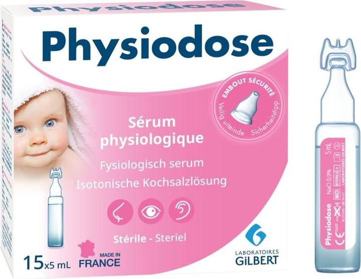 Image du produit Physiodose Solution saline physiologique (30 pièce(s))