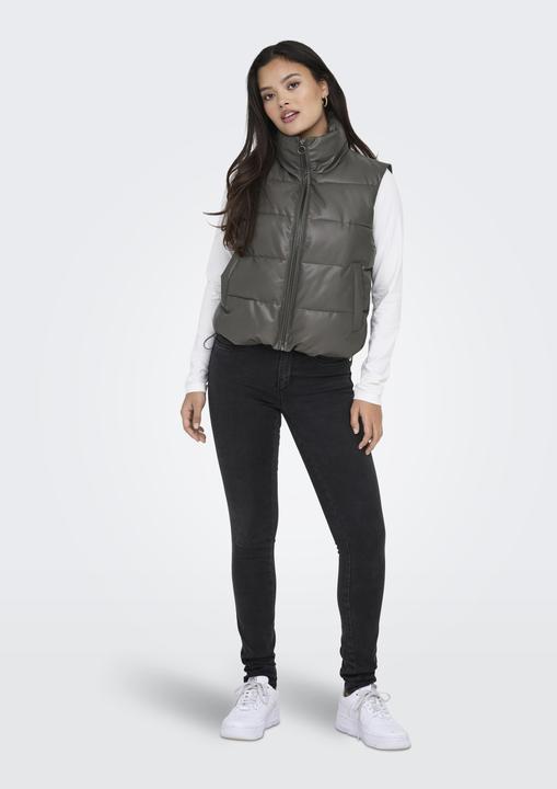 Produktbild Only Hoch geschlossen Weste Trenchcoat-Weste (S)