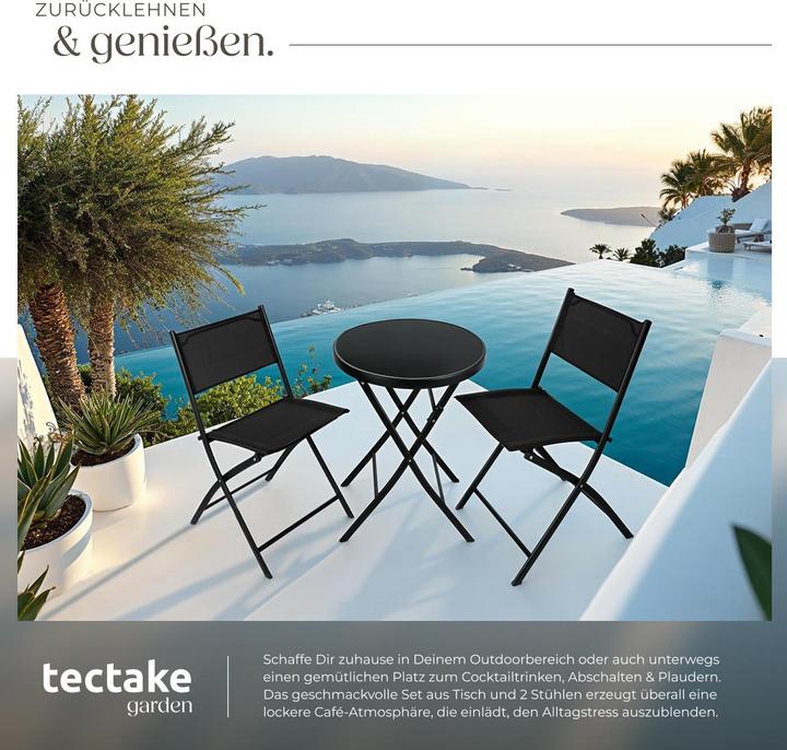 Immagine prodotto tectake Set da giardino Düsseldorf (60 cm)