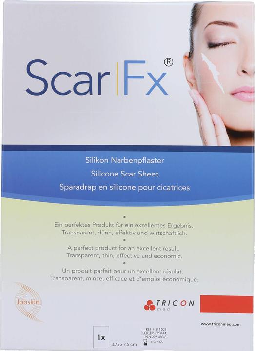 Actual product image Tricon Med Scar FX Silicone Scar Patch 3.75x7.5cm, 1 pc PFL (1 x)