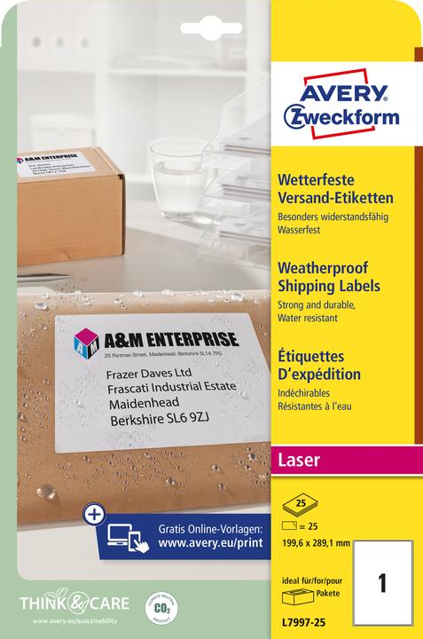 Produktbild Avery Versand-Etiketten