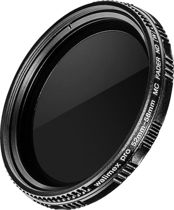 Produktbild Walimex pro pro ND-Fader ND2 - ND400 vergütet 52 mm (52 mm, ND- / Graufilter, 52 mm)