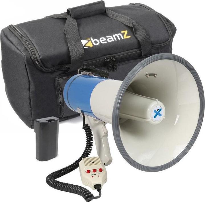 Actual product image Vonyx meg060 megaphone with siren - including bag and rechargeable battery - 60W (Megaphone)
