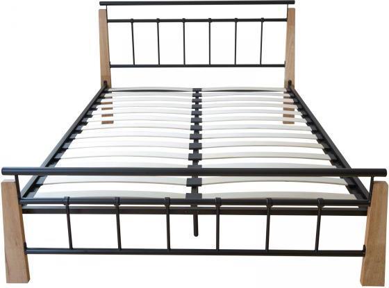 Produktbild Homestyle4u Metallbett Doppelbett (160 x 200 cm)
