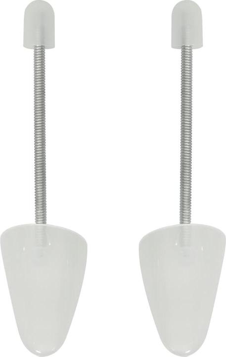 Produktbild VidaXL Schuhspanner mit Spiralfeder 5 Paar Weiss EU 38-44 (38, 39, 40, 41, 42, 43, 44, 2 x)