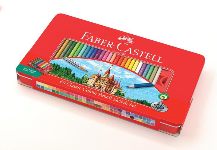 Actual product image Faber-Castell Colour pencils Classic Colour (Multicoloured, 60 x)