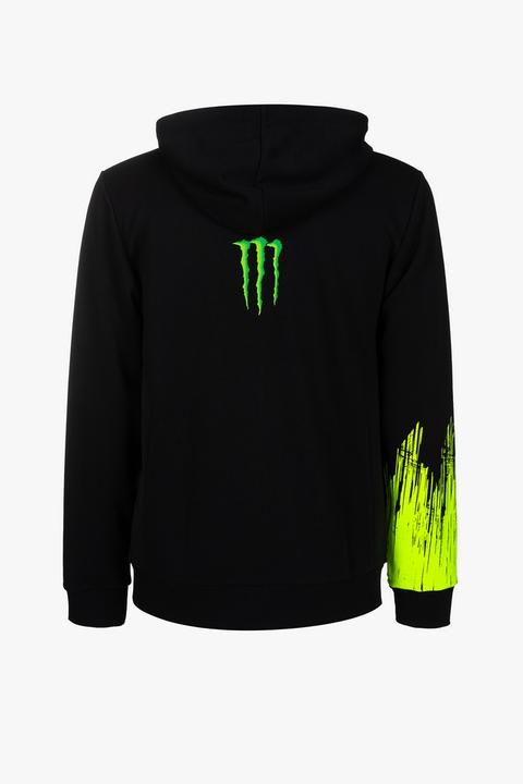 Produktbild VR46 Hoody Dual Monster Full Zip Bla (XL)