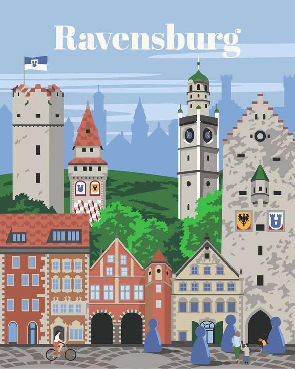 Image du produit Ravensburger CreArt - Peinture par numéros Colorful Ravensburg