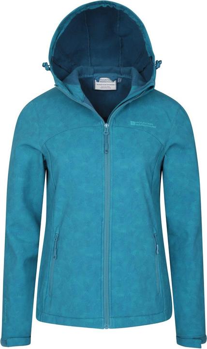 Produktbild Mountain Warehouse Womens/Ladies Exodus Printed Water Resistant Soft Shell Jacket (30)