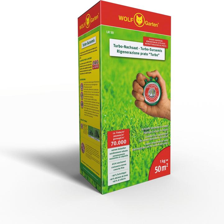 Actual product image Wolf-Garten Turbo reseeding (Lawn reseed)