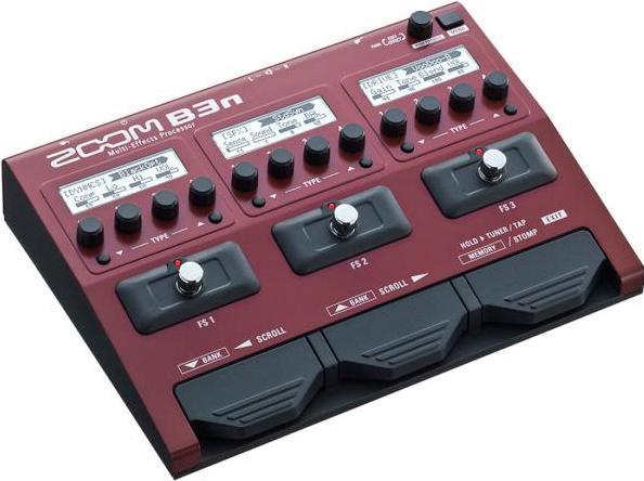 Produktbild Zoom B3n Multi-Effektgerät für Bass mit Kabel (Bass)