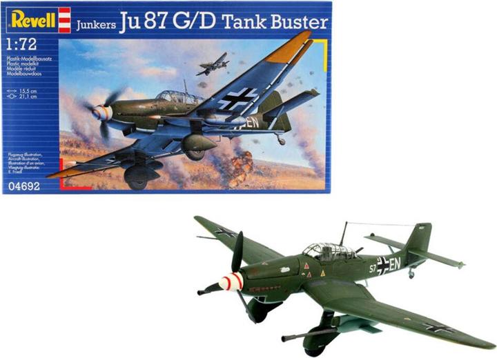 Actual product image Revell Junkers Ju 87 G-2 Tank Buster