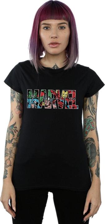 Actual product image Womens/Ladies Characters Cotton Logo T-Shirt (M)