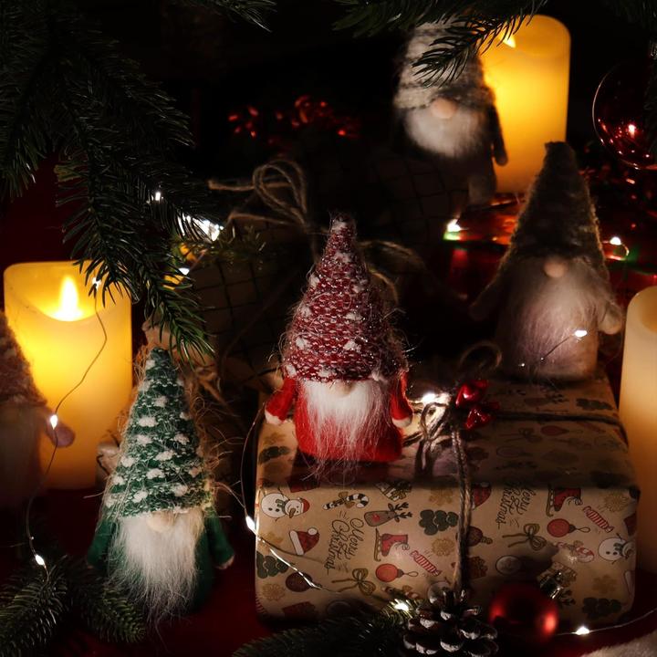 Actual product image Com-four Christmas gnome