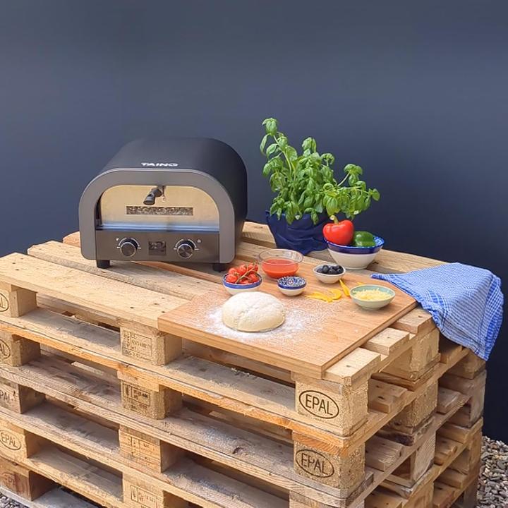 Image du produit Taino Elektrischer Pizzaofen mit Pizzastein (Four à pizza électrique)