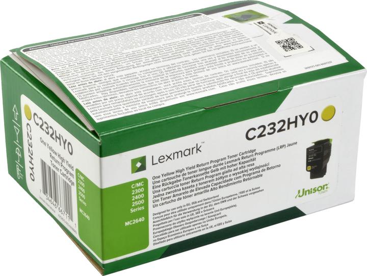Immagine prodotto Lexmark C232HY0 (Y)
