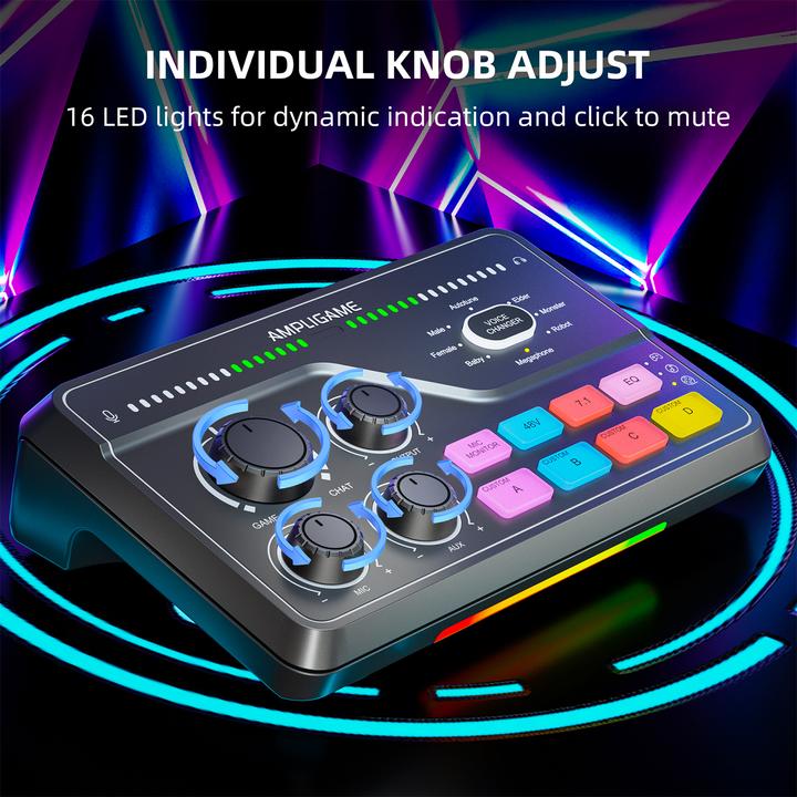 Image du produit Fifine Gaming Audio Mixer SC8