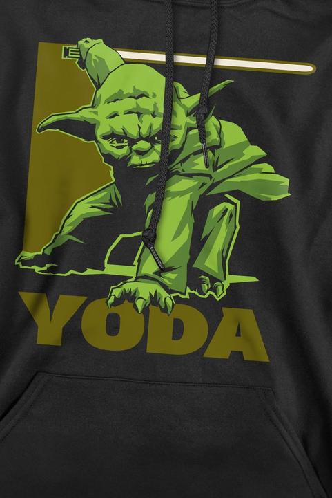 Actual product image Star Wars Mens Yoda Square Hoodie (XXL)