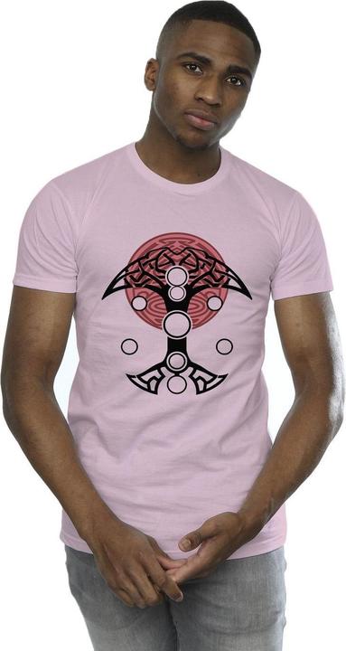 Actual product image Mens Thor Love And Thunder Circles T-Shirt (L)