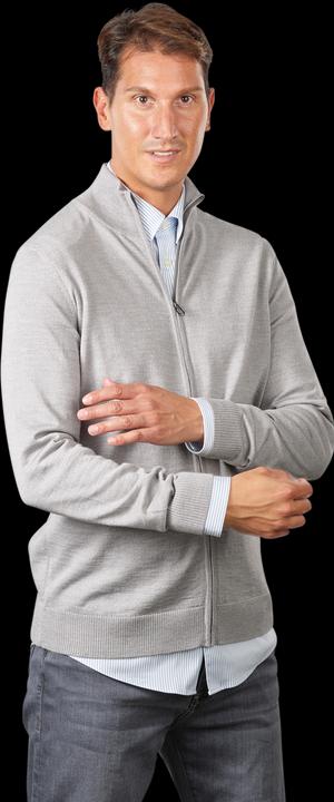 Produktbild Joop! Knit Davis Zip Cardigan Silver (M)