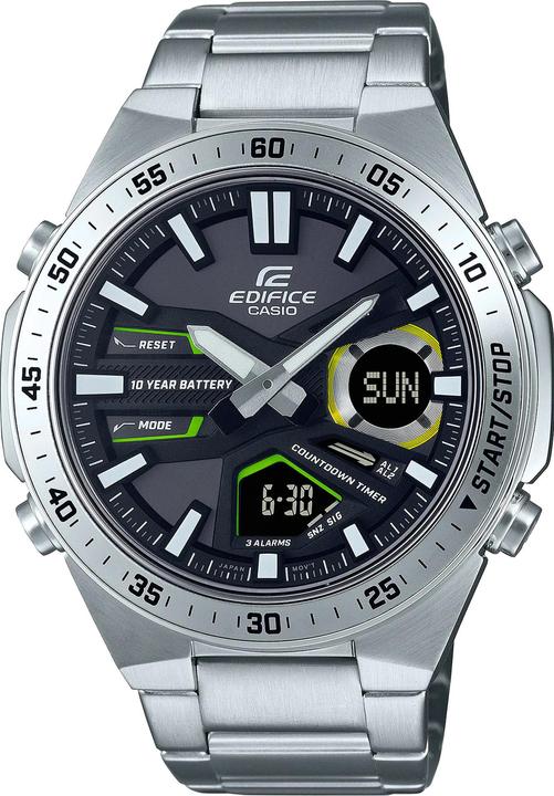 Casio Edifice - EFV-C110D-1A3VEF (Digitaluhr, Analoguhr, 47 mm)