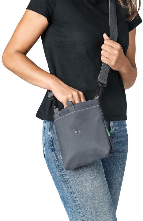 Actual product image Hunter Alva shoulder snack bag, 18 x 20 cm, anthracite (Agility)