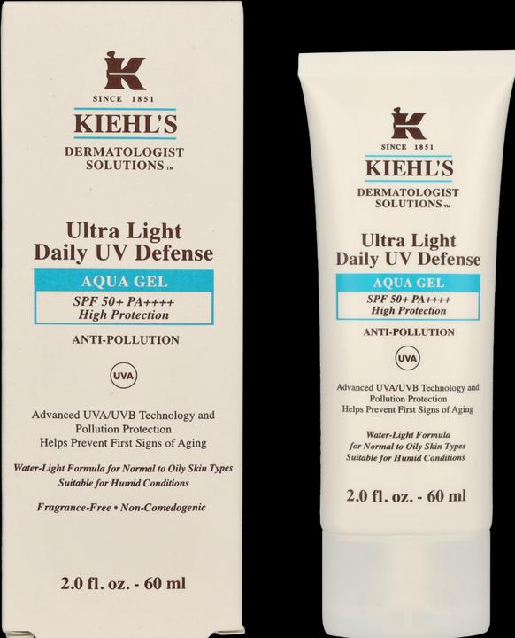 Actual product image Kiehl's Ultra Light Defense Aqua Gel SPF 50 PA++++ (Suntan cream, SPF 50, 60 ml, 85 g)