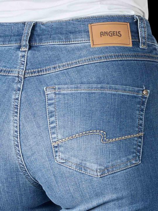 Produktbild Angels Dolly Jeans Sportiv Denim Straight Fit Mid Blue Used (W26/L30)