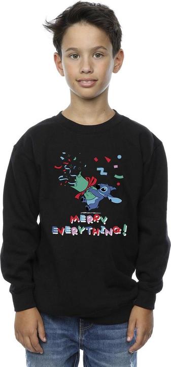 Produktbild Disney Lilo And Stitch Merry Everything Sweatshirt Jungen (128)