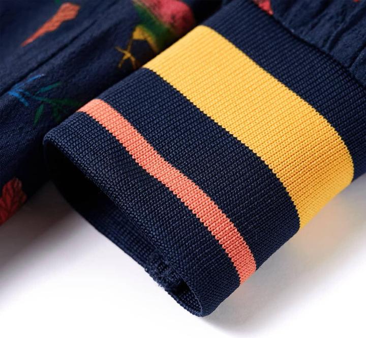 Produktbild VidaXL Kinderkleid mit Langen Ärmeln Marineblau (116)