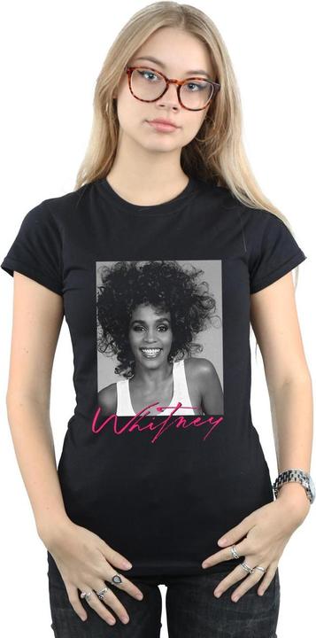 Whitney Houston Smile Photograph TShirt (XXL)