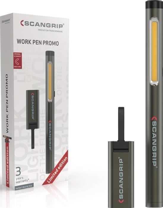 Actual product image Scangrip Penlight WORK PEN 200 R & FLASH MICRO R 20-200 lm75 lm Li-Ion (200 lm)