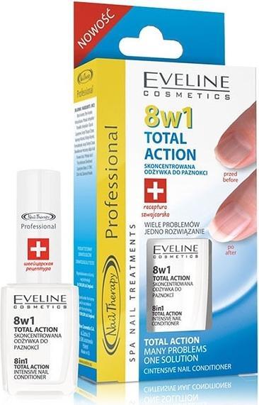 Immagine prodotto Eveline Nail Therapy 8in1 Balsamo intensivo per unghie ad azione totale (12 ml)