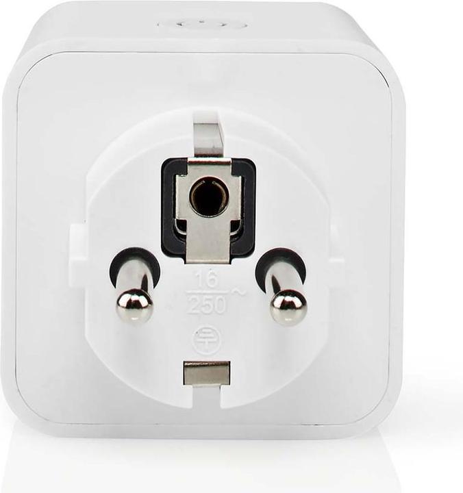 Actual product image Nedis SmartLife Smart Plug | Wi-Fi | Power Meter | 3680 W | Type F (CEE 7/7) | 0 - 55 °C | On