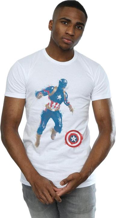 Produktbild Avengers Endgame Painted Captain America TShirt (M)