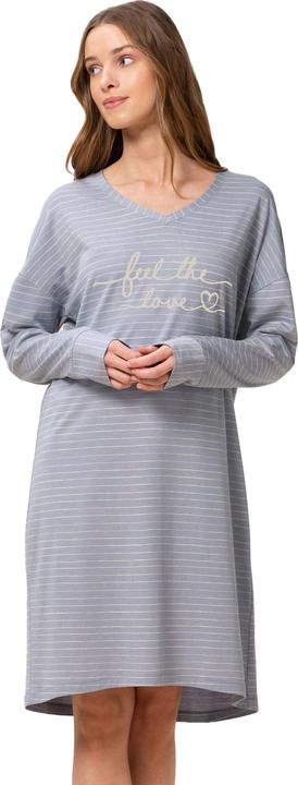 Actual product image Triumph Nightdress Casual Comfortable Fit Nightdresses NDK LSL 10 CO/MD - 17441 (36)