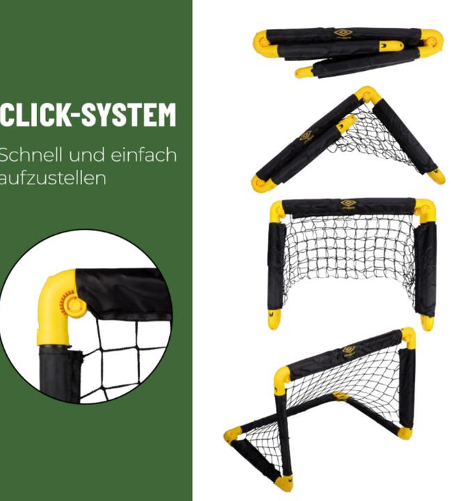 Immagine prodotto Umbro Set di porte da calcio, 2 pezzi.