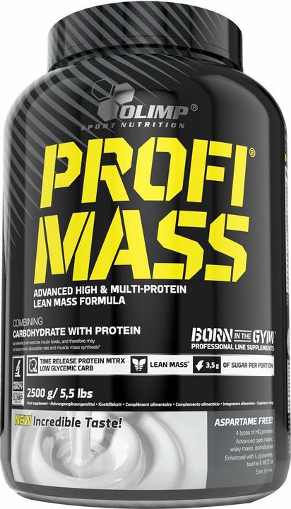 Produktbild Olimp Sport Nutrition Profi Mass (Erdbeere, 1 Stk., 2500 g)