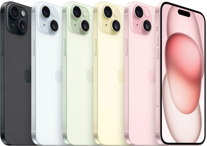 Productafbeelding Apple iPhone 15 Plus (512 GB, Geel, 6.70", SIM + eSIM, 48 Mpx, 5G)