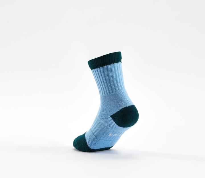 Produktbild Decathlon Kids' High Sports Socks RS 500 Tri-Pack - White/Blue (35, 38)