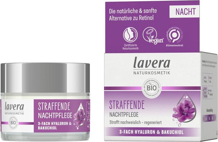 Image du produit Lavera Soin de nuit raffermissant (50 ml, Crème de nuit)