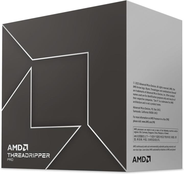 Produktbild AMD THREADRIPPER PRO 7965WX SP6 (sTR5, 4.20 GHz, 24 -Core)