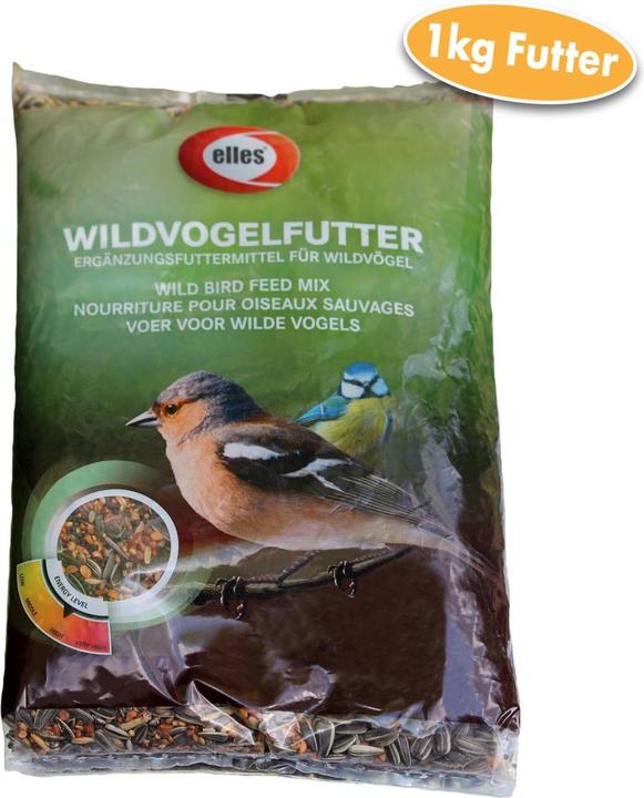 Mangime per uccelli selvatici per tutto l'anno 1 kg (1 x, 1 kg)